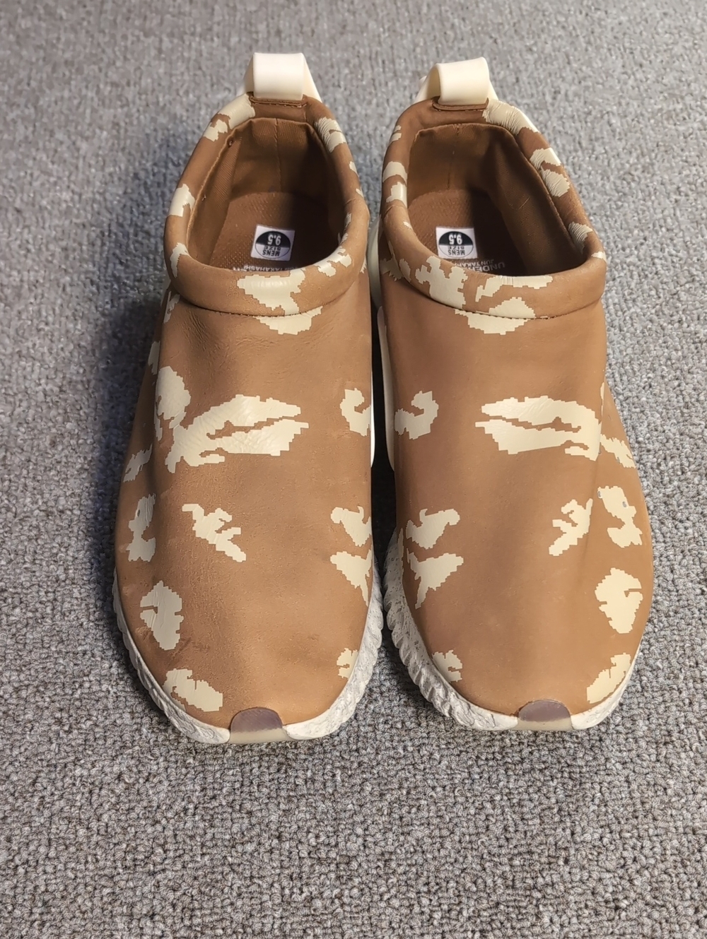 Nike Moc Flow x UNDERCOVER Ale Brown Size 9.5 Leather Slip On - Jun Takahashi - Picture 2 of 14